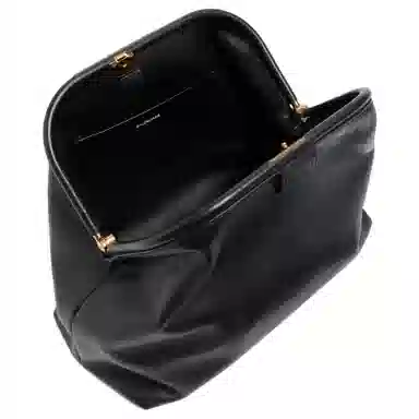 Balenciaga Medium Leather Tote Black Gold Hardware