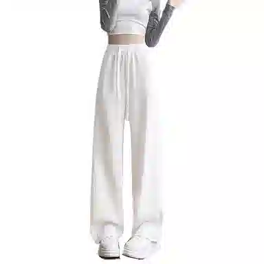 棉购 纯色时尚百搭休闲裤 女款