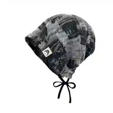 心水好物 日式废土风时髦堆堆帽破洞薄款显脸小包头帽百搭冷帽 棉 帽子 男女同款情侣款