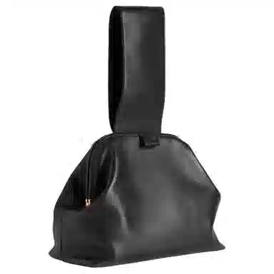 Balenciaga Medium Leather Tote Black Gold Hardware