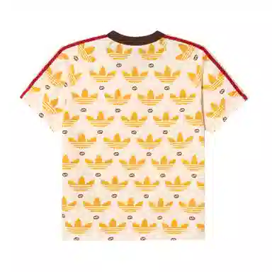 Gucci x adidas Logo T-Shirt Yellow