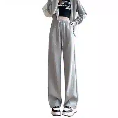 棉购 纯色时尚百搭休闲裤 女款