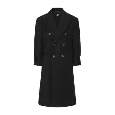 DESATURATE Deconstructed Wool Coat