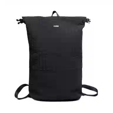 P.M.W Nylon Backpack Black