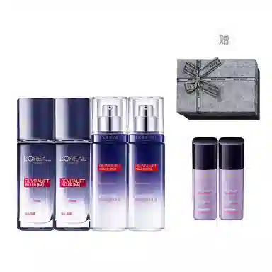 欧莱雅 复颜玻尿酸系列玻色因护肤套装 保湿滋润补水