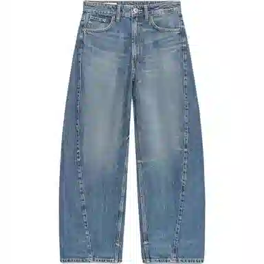 ZARA Balloon Fit Mid-Rise Jeans