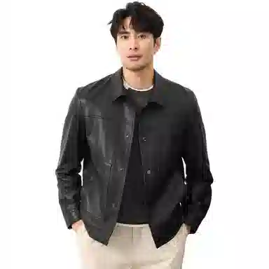 SLLAVIF Leather Jacket