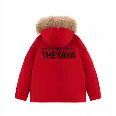 鸭鸭 新国标高蓬松鸭绒防水防风抗寒保暖加厚户外宽松休闲时尚百搭学生党运动肩章飞行员连帽派克工装冬季羽绒服 男女同款