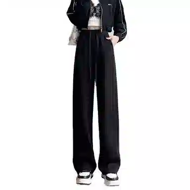 棉购 纯色时尚百搭休闲裤 女款