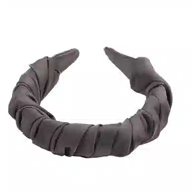 左欧 气质丝滑褶皱 缎面 发箍 女款