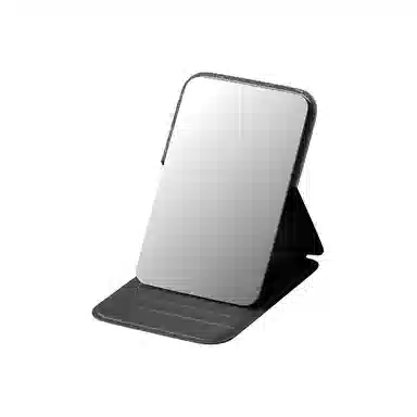 馨枕居 简约化妆折叠镜台式迷你便携可立宿舍家用随身学生高清梳妆镜高清