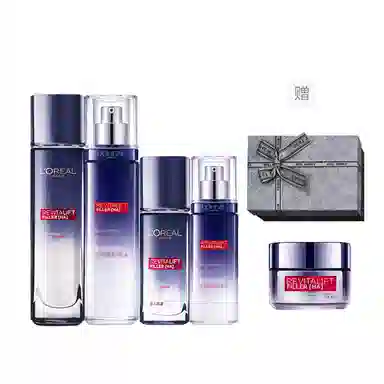 欧莱雅 复颜玻尿酸系列玻色因护肤套装 保湿滋润补水