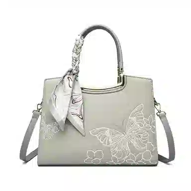 CLEVER&KETCH Elegant Embroidered Shoulder Bag