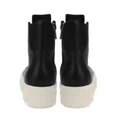 Rick Owens High Top Sneakers Black