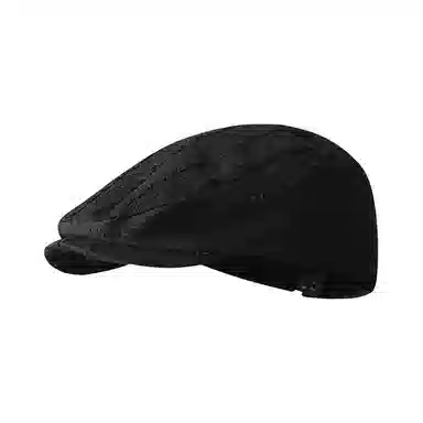 浪莎 日韩小众设计毛边简约纯色时尚百搭显脸小文艺 聚酯纤维 贝雷帽 男女同款情侣款