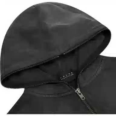 False Perception Black Washed Jacket