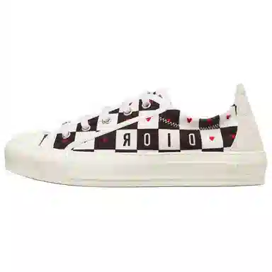 Dior Walk'n Dior Low Top Sneakers White Black Red