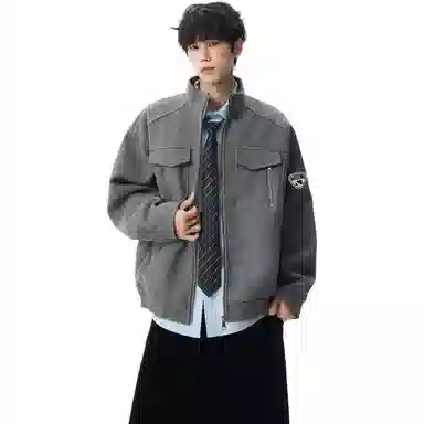 MADONA Vintage Streetwear Wool Coat
