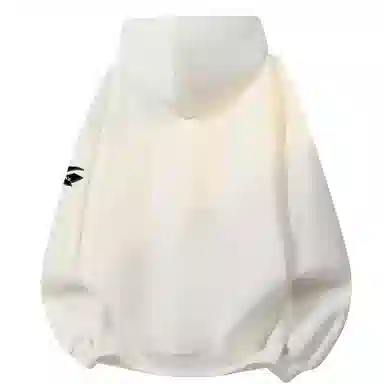 阿凡迪 【重磅华棉】美式潮流校园基础款品牌字母复古涂鸦印花高街通勤个性穿搭少年感无性别主义宽松简约拉链开衫连帽卫衣 男女同款