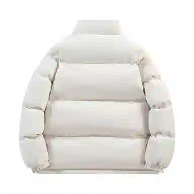 鸭鸭 美式幻影渐变新年战袍加厚保暖鸭绒休闲宽松立领短款无帽暗黑外套羽绒服 男女同款