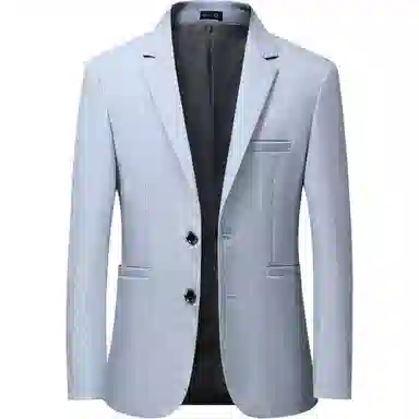 老爷车 男装秋季时尚百搭洋气高级感贵气纯色商务外套西装 男款