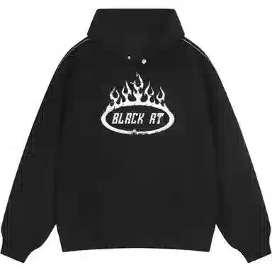 BLACK AT oversize