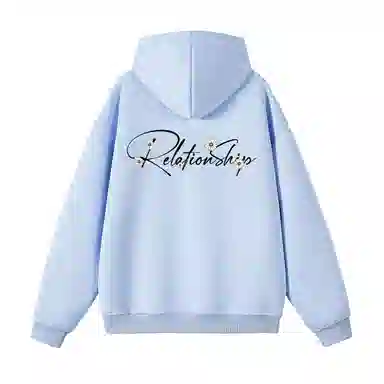 棉基因 早秋男生帽子高街职场清新简约学生潮牌经典国潮辣妹韩系女痞帅青少年穿搭复古潮男装户外通勤慵懒风基础款打底连帽卫衣 男女同款