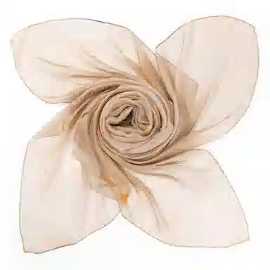 一米画纱 轻盈飘逸出游真丝雪纺印花真丝都市花瓣系列高级纱巾 桑蚕丝 丝巾 女款