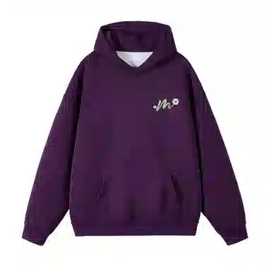 棉基因 早秋男生帽子高街职场清新简约学生潮牌经典国潮辣妹韩系女痞帅青少年穿搭复古潮男装户外通勤慵懒风基础款打底连帽卫衣 男女同款