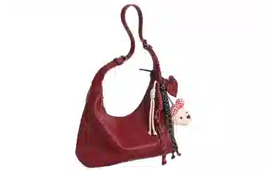 TOUTOU Crayon Dog Shoulder Bag Cream White