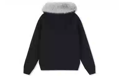 BONELESS Embroidered Hooded Cardigan