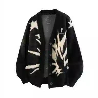 CHARLIE GOLF Vintage V-Neck Cardigan