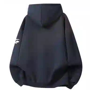 阿凡迪 【重磅华棉】美式潮流校园基础款品牌字母复古涂鸦印花高街通勤个性穿搭少年感无性别主义宽松简约拉链开衫连帽卫衣 男女同款