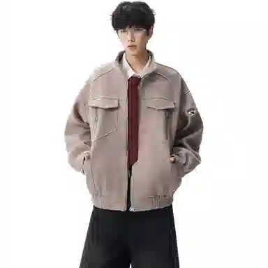 MADONA Vintage Streetwear Wool Coat