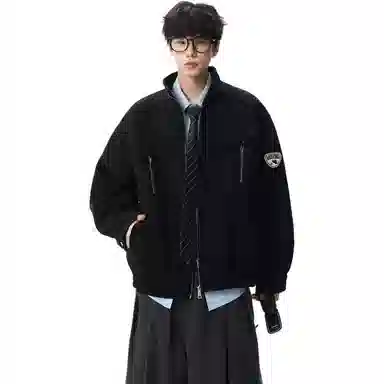 MADONA Vintage Streetwear Wool Coat