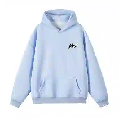 棉基因 早秋男生帽子高街职场清新简约学生潮牌经典国潮辣妹韩系女痞帅青少年穿搭复古潮男装户外通勤慵懒风基础款打底连帽卫衣 男女同款