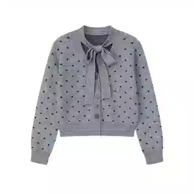 望莱仕 简约优雅清新气质长袖针织衫 女款