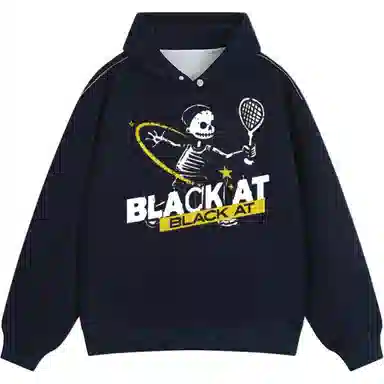 BLACK AT oversize