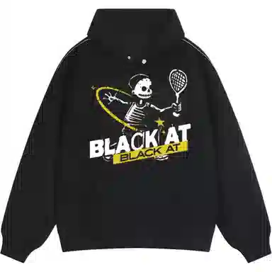 BLACK AT oversize
