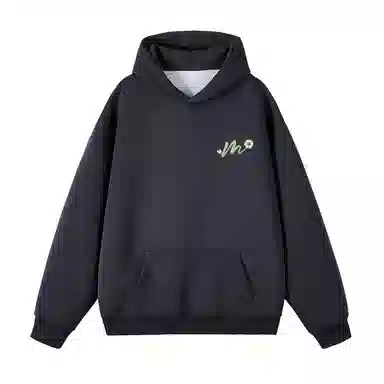 棉基因 早秋男生帽子高街职场清新简约学生潮牌经典国潮辣妹韩系女痞帅青少年穿搭复古潮男装户外通勤慵懒风基础款打底连帽卫衣 男女同款