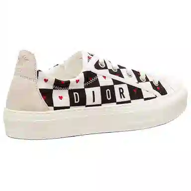 Dior Walk'n Dior Low Top Sneakers White Black Red