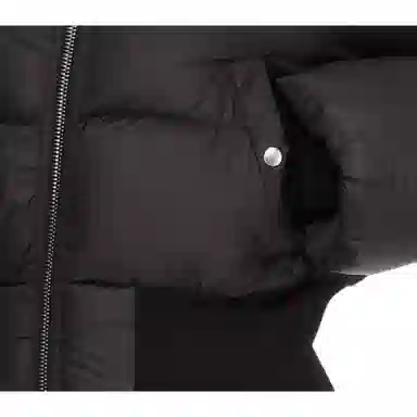 RICK OWENS RO Zip Hoodie Down Jacket Women