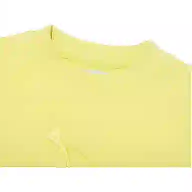 Kirsh Cropped Crewneck Sweatshirt Yellow