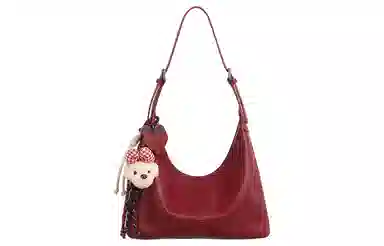 TOUTOU Crayon Dog Shoulder Bag Cream White