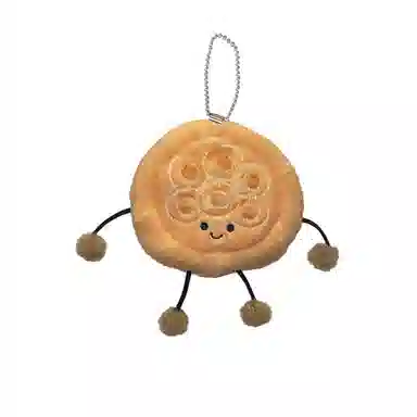 心水好物 趣味旅游馕小宝新疆特色馕来了玩具玩偶包包可爱配件 短毛绒 挂件 男女同款情侣款