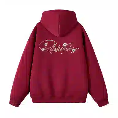 棉基因 早秋男生帽子高街职场清新简约学生潮牌经典国潮辣妹韩系女痞帅青少年穿搭复古潮男装户外通勤慵懒风基础款打底连帽卫衣 男女同款