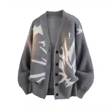 CHARLIE GOLF Vintage V-Neck Cardigan