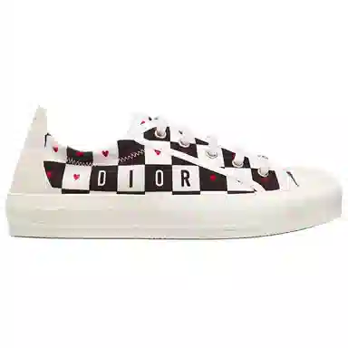Dior Walk'n Dior Low Top Sneakers White Black Red