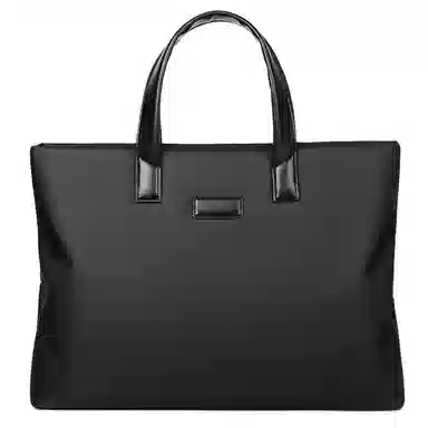 Oldman Head Business Casual Briefcase Black Blue
