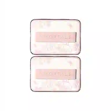 尔木萄  花园系列植绒粉扑 易上妆柔软